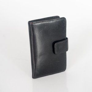 Danier black leather card holder